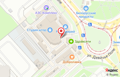 Стоматология Улыбка в Москве на карте