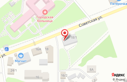 Ювелирный магазин Золотой Ларец на Советской улице на карте