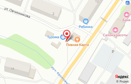 Молочный магазин Тулома на Советской улице на карте