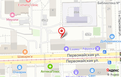 Пресса на Первомайской улице на карте