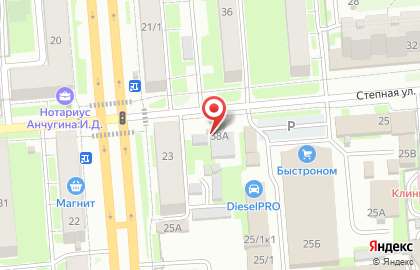 Мастерская в Новосибирске на карте