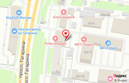 Енисей на проспекте Гагарина на карте