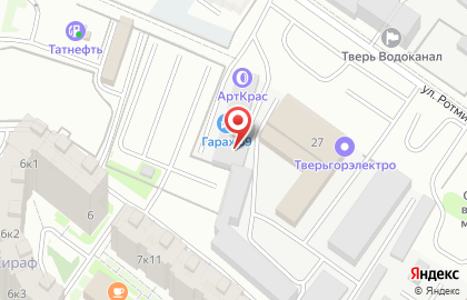Автомойка Русар на карте