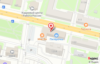 Банкомат ВТБ на Советской улице, 120 на карте