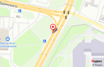 Указатель системы городского ориентирования №5744 по ул.Казанское шоссе, д.2 р на карте