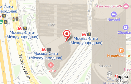 Стоматологическая клиника IQ Clinic в Москва-Сити на карте