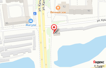 Магазин-автосервис Авто Drive на улице Крылова на карте