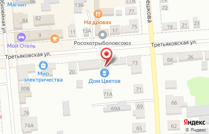 Туристическое агентство Anex Tour на Третьяковской улице на карте