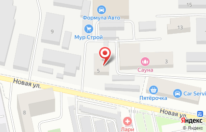 Компания ASSENIZAT.RU на Новой улице на карте