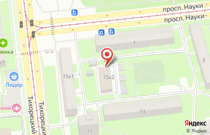 Аварийно-восстановительная служба Прогресс на Тихорецком проспекте на карте