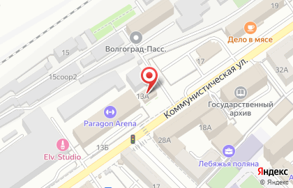 Агентство недвижимости Монолит на Коммунистической улице в Центральном районе на карте