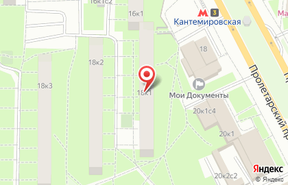 Аптека Эксперт групп на метро Кантемировская на карте