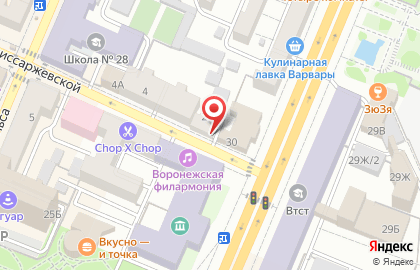 Участковый пункт полиции №24, Отдел полиции №6 Управления МВД России по г. Воронежу на карте