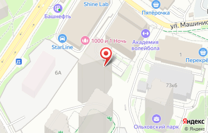 Автосервис АвтоХит в Железнодорожном районе на карте
