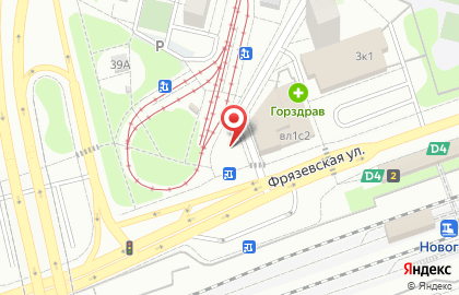 Столовая Трапезная на Фрязевской улице на карте