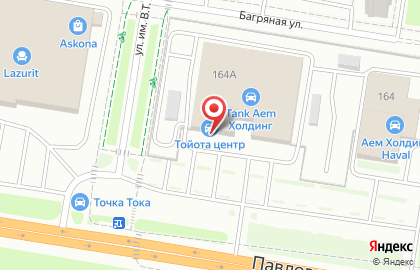 Официальный дилер Toyota в Алтайском крае Тойота Центр Барнаул на карте