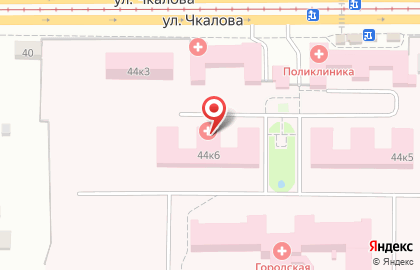 Городская больница №1 им. Г.И. Дробышева в Магнитогорске на карте