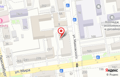 Золотой хмель на улице Маяковского на карте
