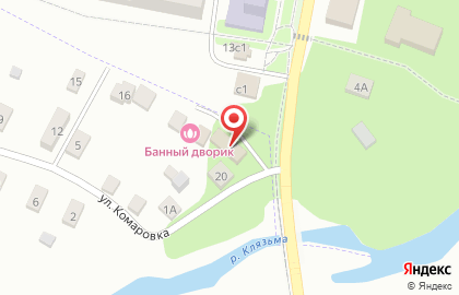 Баня на дровах в Москве на карте