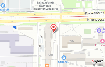 Студия наращивания ресниц в Октябрьском районе на карте