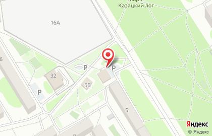 Супермаркет Синторг на улице Парковый микрорайон на карте