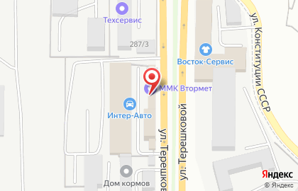 Автосалон Интер-Авто в Дзержинском районе на карте