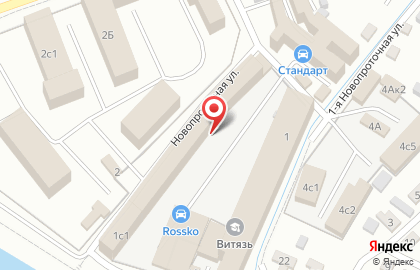 Рекламная фирма Наружка на 1-ой Новопроточной улице на карте