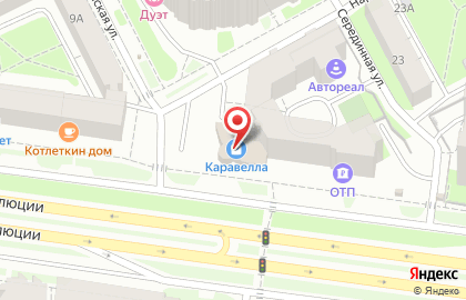 ИнвестКапиталБанк в Свердловском районе на карте