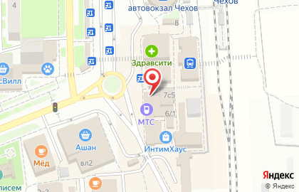 Салон связи Yota на Вокзальной площади на карте