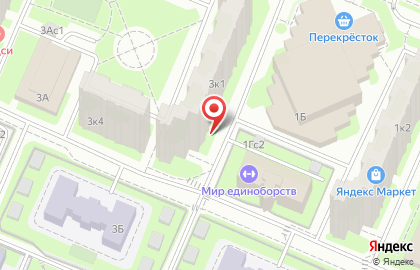 Салон красоты Каре на Старокачаловской улице на карте
