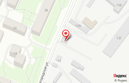 Магазин автозапчастей Авто-Дизель на Новгородской улице на карте