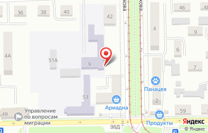 Новочеркасский промышленно-гуманитарный колледж в Ростове-на-Дону на карте
