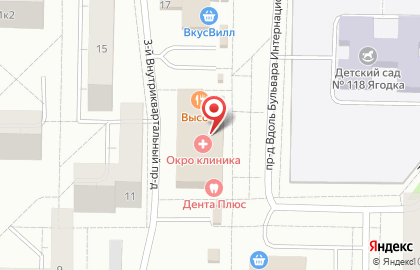 ОКРО Клиника на карте