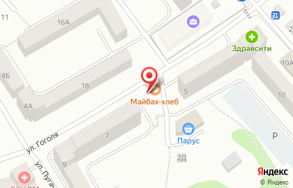 Балтийский хлеб на улице Гоголя на карте