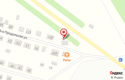 Продуктовый магазин Радужный на 3-ей Продольной улице на карте