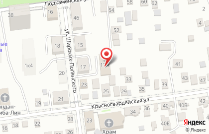 ООО Митра в Октябрьском районе на карте