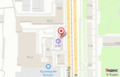 ГосДорСнаб на Кузнецком проспекте на карте