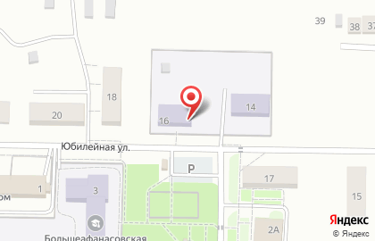 С. Большое Афанасово Ручеек на Юбилейной улице на карте