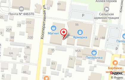 Продовольственный магазин За Грош на Кооперативной улице на карте