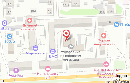 Информационное агентство в Советском районе на карте
