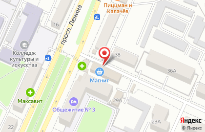Фирменный магазин Ермолино на Деповской улице на карте