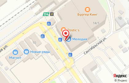 Магазин цифровой техники DNS на Августовской улице на карте