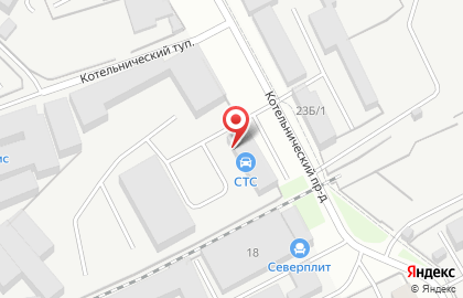 Сервисный центр СТС Сервис на карте