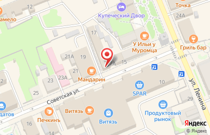 Торговый центр Мещера на карте