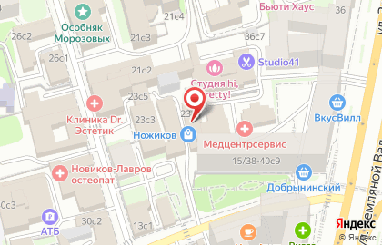 Интернет-магазин ножей Nozhikov.ru на карте