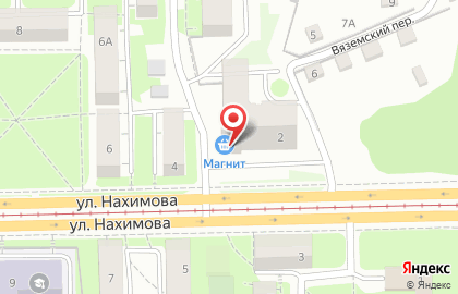 Альфа-ВЕТ на улице Нахимова на карте