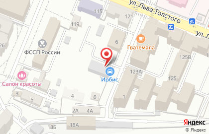Автомойка АвтоFresh в Ленинском районе на карте