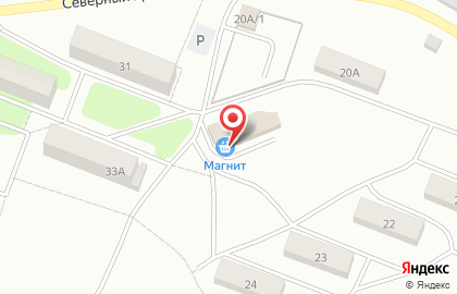 Супермаркет Магнит в Туле на карте