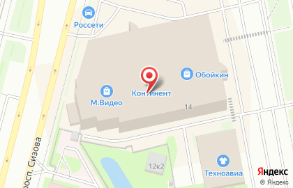 Магазин обоев Обойкин в Санкт-Петербурге на карте