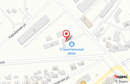 Магазин Строительный двор в Новокубанске на карте